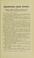 view [Report 1914] / Medical Officer of Health, Beaconsfield U.D.C.