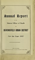 view [Report 1917] / Medical Officer of Health, Beaconsfield U.D.C.