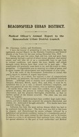 view [Report 1918] / Medical Officer of Health, Beaconsfield U.D.C.