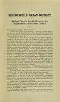 view [Report 1919] / Medical Officer of Health, Beaconsfield U.D.C.