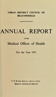 view [Report 1955] / Medical Officer of Health, Beaconsfield U.D.C.