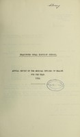 view [Report 1954] / Medical Officer of Health, Beaminster R.D.C.