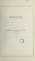 view [Report 1960] / Medical Officer of Health, Beaminster R.D.C.