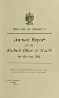 view [Report 1942] / Medical Officer of Health, Bebington Borough.