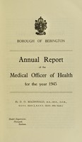 view [Report 1945] / Medical Officer of Health, Bebington Borough.