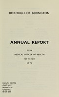 view [Report 1971] / Medical Officer of Health, Bebington Borough.