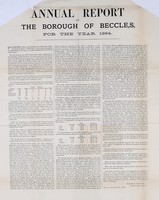 view [Report 1894] / Medical Officer of Health, Beccles Borough.