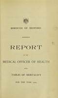 view [Report 1909] / Medical Officer of Health, Bedford Borough.