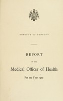 view [Report 1950] / Medical Officer of Health, Bedford Borough.