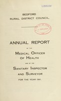 view [Report 1941] / Medical Officer of Health, Bedford (Union) R.D.C.