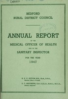 view [Report 1947] / Medical Officer of Health, Bedford (Union) R.D.C.