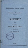 view [Report 1953] / School Medical Officer of Health, Bedfordshire County Council.