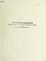 view [Report 1946] / Medical Officer of Health, Bedlingtonshire U.D.C.