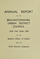 view [Report 1950] / Medical Officer of Health, Bedlingtonshire U.D.C.