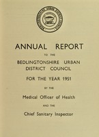 view [Report 1951] / Medical Officer of Health, Bedlingtonshire U.D.C.