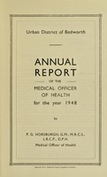 view [Report 1948] / Medical Officer of Health, Bedworth U.D.C.