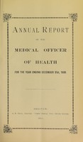 view [Report 1896] / Medical Officer of Health, Beeston U.D.C.