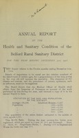 view [Report 1918] / Medical Officer of Health, Belford R.D.C.