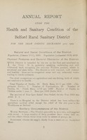 view [Report 1919] / Medical Officer of Health, Belford R.D.C.