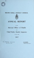 view [Report 1967] / Medical Officer of Health, Belper (Union) R.D.C.