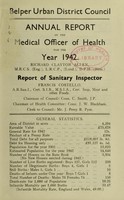 view [Report 1942] / Medical Officer of Health, Belper U.D.C.