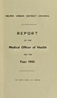 view [Report 1943] / Medical Officer of Health, Belper U.D.C.