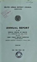 view [Report 1957] / Medical Officer of Health, Belper U.D.C.