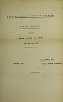 view [Report 1910] / Medical Officer of Health, Belvoir R.D.C.