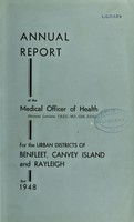 view [Report 1948] / Medical Officer of Health, Benfleet U.D.C., Canvey Island U.D.C., Rayleigh U.D.C.