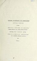 view [Report 1944] / Medical Officer of Health, Benfleet U.D.C.