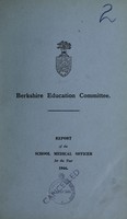 view [Report 1946] / School Medical Officer of Health, Berkshire County Council.