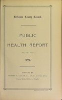 view [Report 1909] / Medical Officer of Health, Berkshire County Council.