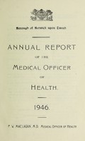 view [Report 1946] / Medical Officer of Health, Berwick-upon-Tweed Borough.