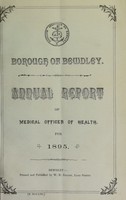 view [Report 1895] / Medical Officer of Health, Bewdley Borough.