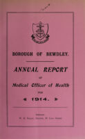 view [Report 1914] / Medical Officer of Health, Bewdley Borough.