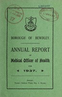 view [Report 1937] / Medical Officer of Health, Bewdley Borough.