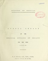 view [Report 1939] / Medical Officer of Health, Bexhill U.D.C. Borough.