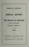 view [Report 1945] / Medical Officer of Health, Bideford Borough.