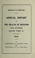 view [Report 1946] / Medical Officer of Health, Bideford Borough.