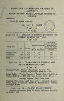 view [Report 1958] / Medical Officer of Health, Barnstaple & Bideford Port Health Authority.