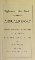 view [Report 1915] / Medical Officer of Health, Biggleswade U.D.C.