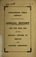 view [Report 1925] / Medical Officer of Health, Biggleswade U.D.C.