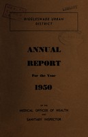 view [Report 1950] / Medical Officer of Health, Biggleswade U.D.C.