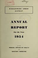 view [Report 1954] / Medical Officer of Health, Biggleswade U.D.C.