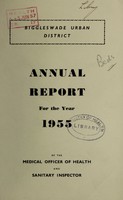 view [Report 1955] / Medical Officer of Health, Biggleswade U.D.C.