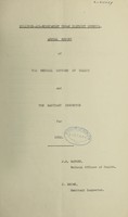 view [Report 1952] / Medical Officer of Health, Billinge-and-Winstanley U.D.C.