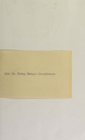 view [Report 1909] / Medical Officer of Health, Bilston U.D.C.