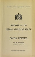 view [Report 1915] / Medical Officer of Health, Bingley U.D.C.