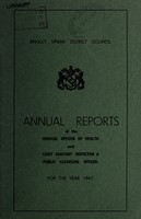 view [Report 1947] / Medical Officer of Health, Bingley U.D.C.