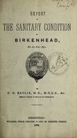 view [Report 1871] / Medical Officer of Health, Birkenhead County Borough.